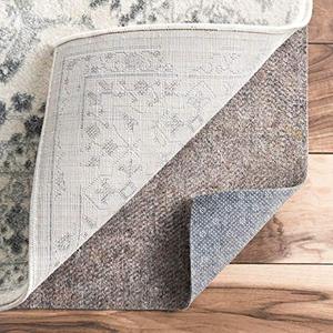 lot 21734 image: nuLOOM Ultra Premium Eco Friendly Non-Slip Felt Thick Rug Pad, 10 x 14, Grey
