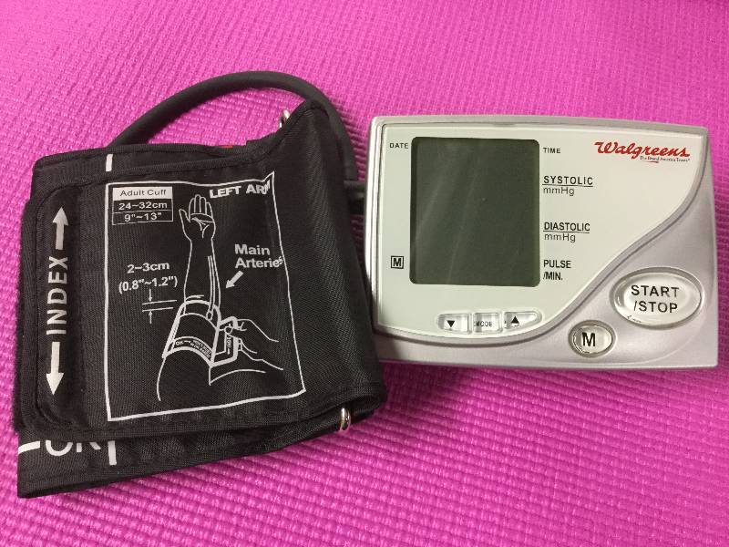 lot 1003 image: Healthy Living Digital blood Pressure Monitor Battery Operated
