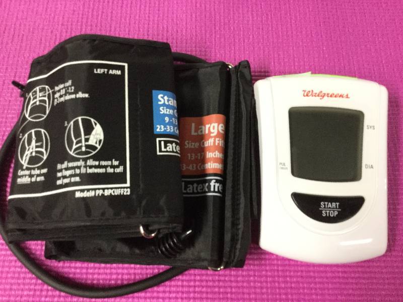 lot 1017 image: Walgreens Blood Pressure Monitor Battery Operated