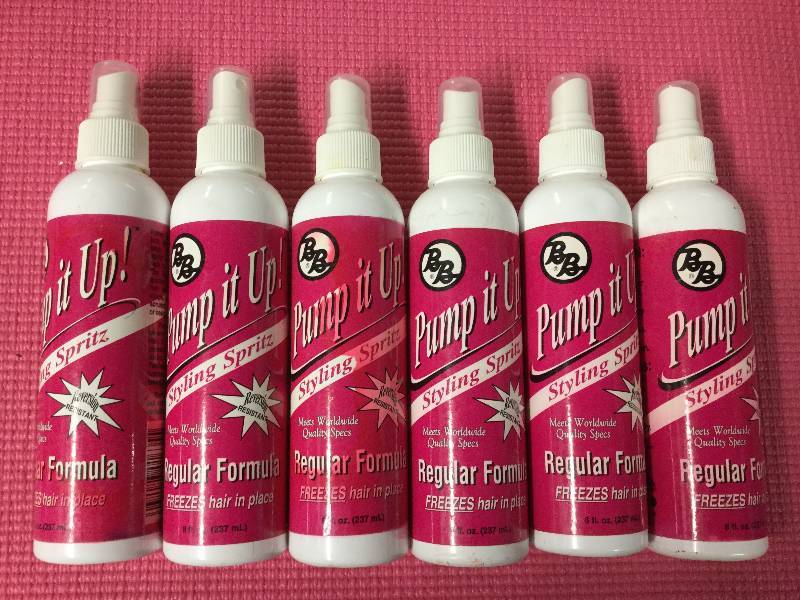 lot 1043 image: Lot of 6. BB, Pump it up Styling Spritz