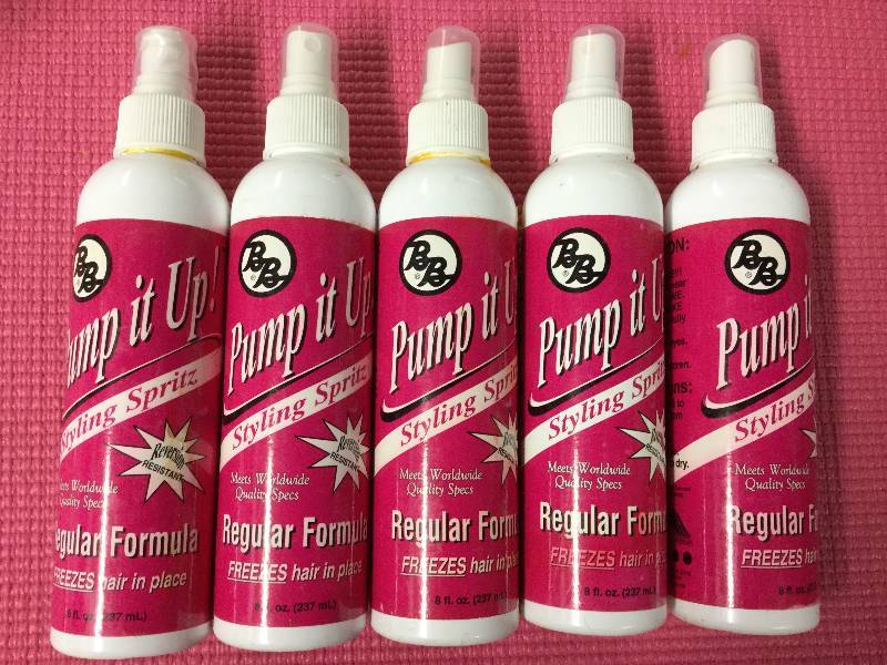lot 1044 image: Lot of 5. BB Pump it up Styling Spritz