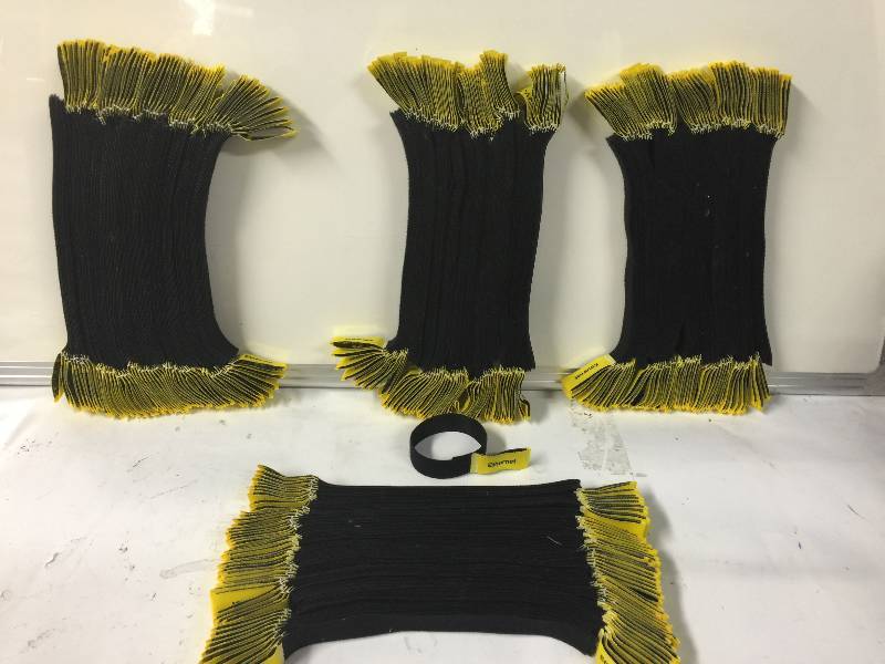 lot 1102 image: Lot of Ethernet comcast velcro straps