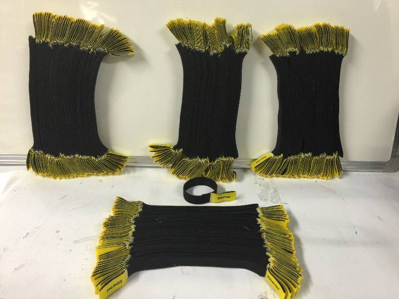 lot 1103 image: Lot of Ethernet comcast velcro straps