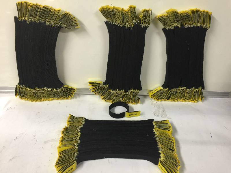 lot 1104 image: Lot of Ethernet comcast velcro straps