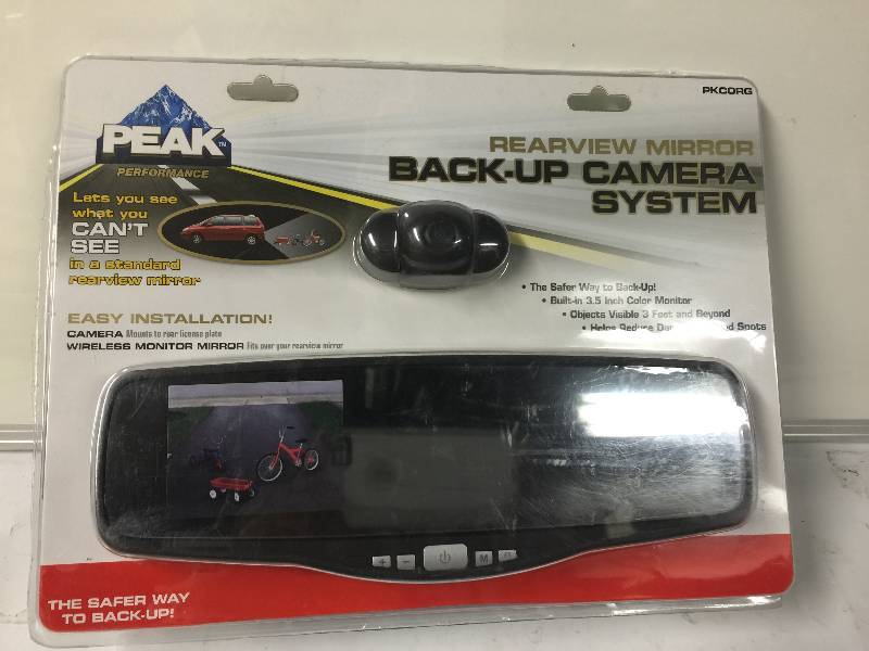 lot 1117 image: Rearview Mirror  Back-up Camera System