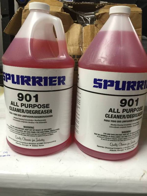 lot 1199 image: Lot of 2 Spurrier 901 all purpose Cleanerdegreaser