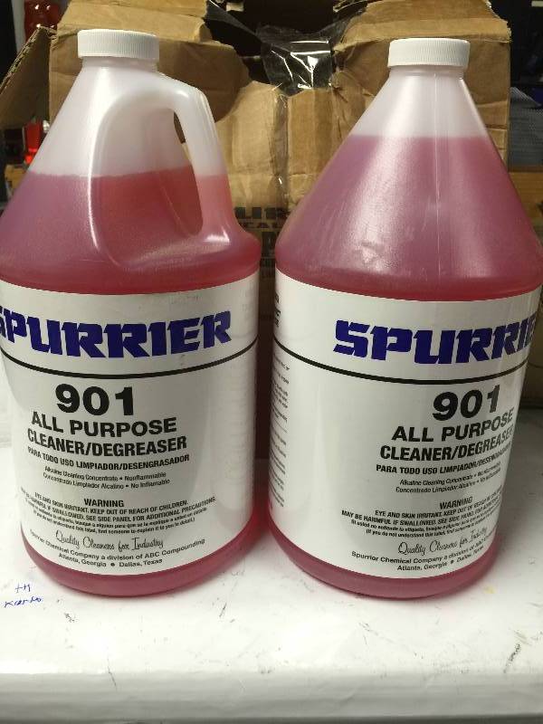 lot 1193 image: Lot of 2 Spurrier 901 all purpose Cleanerdegreaser