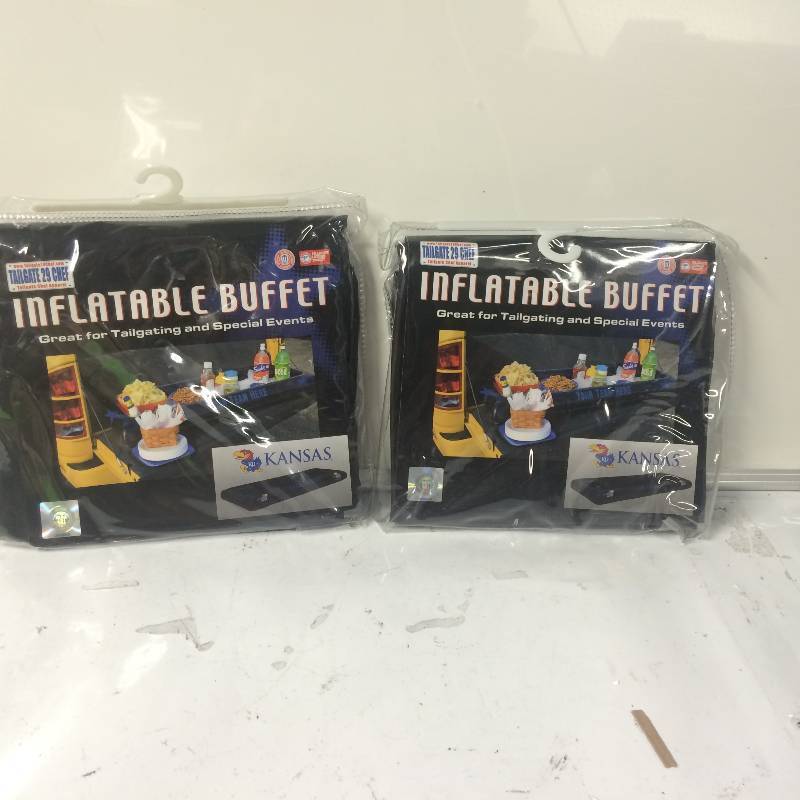 lot 1140 image: Lot of 2 Inflatable Buffet