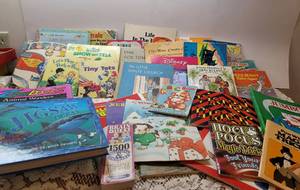 lot 136 image: Childrens Books (Golden Books, Whitmans, Zoo Books, and ActivityColoring Books)