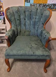 lot 140 image: Wingback Chair