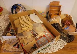 lot 168 image: Woodworking Craft Supplies