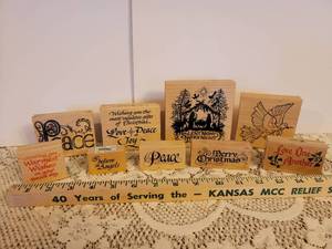 lot 182 image: Scrapbooking Stamps (Holiday-Christmas)
