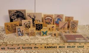 lot 186 image: Scrapbooking Stamps (Animals)