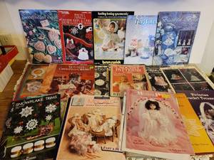 lot 258 image: Crochet Books and Patterns