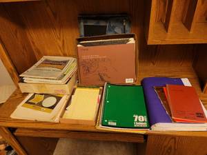 lot 273 image: Notebooks, Notebook Paper, Sketch Pads, Design Paper, and Scratch Paper