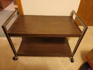 lot 292 image: TV Stand on Wheels