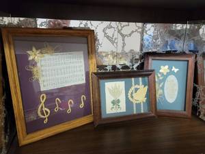 lot 409 image: Handmade Wheat Weaving Decor