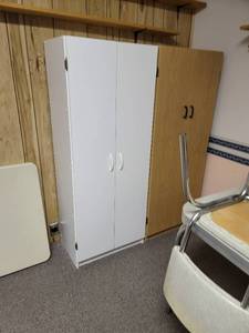 lot 413 image: 2 Cabinets 24 x 16 x 60 (located in basement)