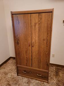 lot 429 image: Wardrobe 33 x 24 x 63, Located in Basement