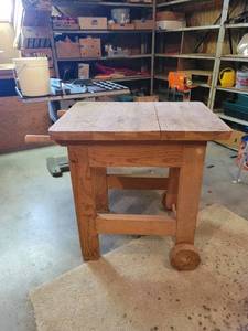 lot 517 image: Cart (flower cart kitchen island)