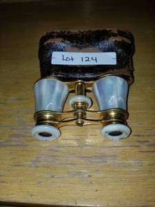 lot 124 image: Marshall field opera glasses