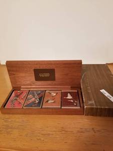 lot 129 image: Cards & Holder