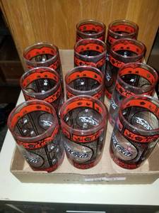 lot 151 image: Coca Cola glasses