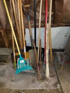 lot 241 image: Gardening tools and miscellaneous