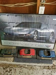 lot 266 image: Corvette picture and cars