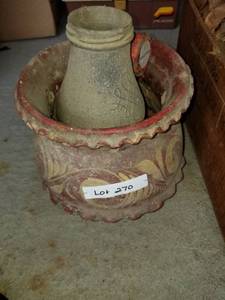 lot 270 image: Pot & Jar
