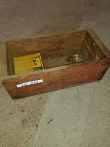 lot 272 image: Wooden Box