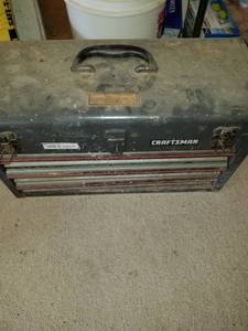 lot 283 image: Craftsman toolbox and contents
