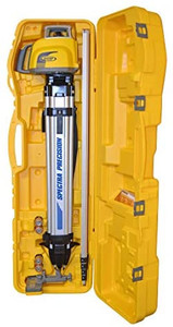 lot 101 image: Spectra Precision LL300N-1 Laser Level, Self Leveling Kit with HL450 Receiver, Clamp, 15 Grade Rod  10ths and Tripod