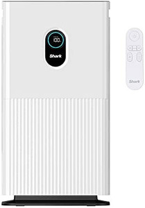 lot 7409 image: Shark HE601 Air Purifier 6 True HEPA Covers up to 1200 Sq. Ft, Captures 99.98% of Particles, dust, allergens, viruses, Smoke, 0.1��0.2 microns, Advanced Odor Lock, Quiet, 6 Fan, White