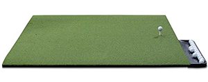 lot 10644 image: Commercial Golf Mat - 3x5 Feet Premium Turf IndoorOutdoor Mat for Hitting & Chipping - Golf Stance Mat for Pros & Beginners w Golf Accessories (Golf Tray  3 Rubber Golf Tees)