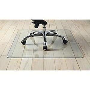 lot 10645 image: Lorell Tempered Glass Chair Mat, 36
