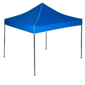 lot 10661 image: Stalwart 10 x 10 Outdoor Instant Canopy (Blue)