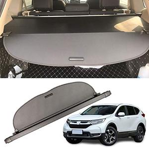 lot 20465 image: Marretoo Factory Style Black Retractable Rear Trunk Cargo Cover for Honda CRV 2017 2018 2019 2020 2021 Luggage Security Shade