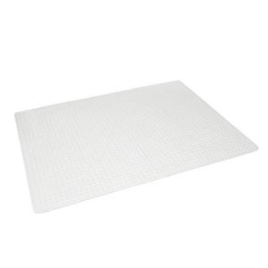 lot 22764 image: OFM ESS Collection Chair Mat for Low Pile Carpet, 46 X 60, Clear
