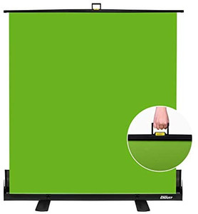 lot 27532 image: EMART Green Screen, Collapsible Chroma Key Panel for Background Removal, Portable Retractable Wrinkle Resistant Chromakey Green Backdrop with Auto-Locking Frame, Aluminum Hard Case, Ultra Quick Setup