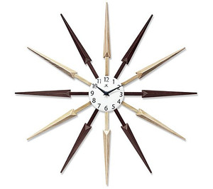 lot 27546 image: Infinity Instruments 24 Sunburst Wall Clock