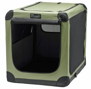 lot 27552 image: Noz2Noz Soft-Krater Indoor and Outdoor Crate for Pets, 36-Inch