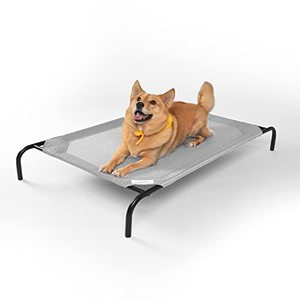 lot 27607 image: Coolaroo The Original Cooling Elevated Pet Bed, S to L Sizes