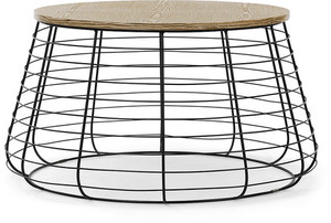 lot 27675 image: Click Decor - Lydia Coffee Table - Black