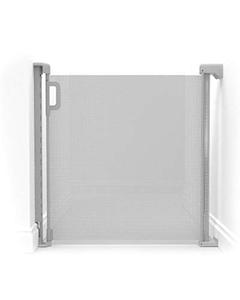 lot 29084 image: Skip Hop Retractable Mesh Baby Gate, Playview 52-Inch, Grey