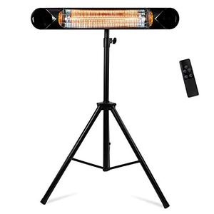 lot 29132 image: Briza Infrared Patio Heater - Electric Patio Heater - Outdoor Heater - IndoorOutdoor Heater - Wall Heater - Garage Heater - Portable Heater - 1500W - use with Stand - Mount to CeilingWall