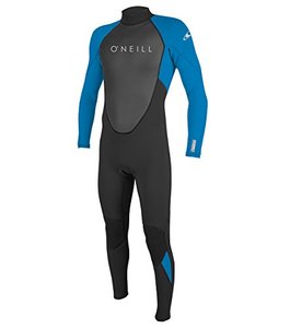 lot 29153 image: ONeill Mens Reactor-2 32mm Back Zip Full Wetsuit, BlackOcean, L