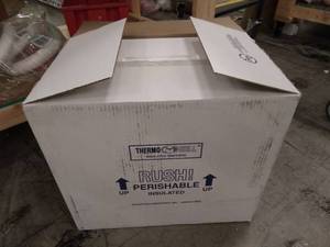 lot 30143 image: Thermo Chill Stryofoam Cooler