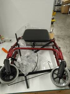 lot 34389 image: walker with brakes