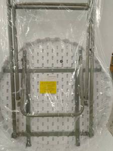 lot 34400 image: round folding table